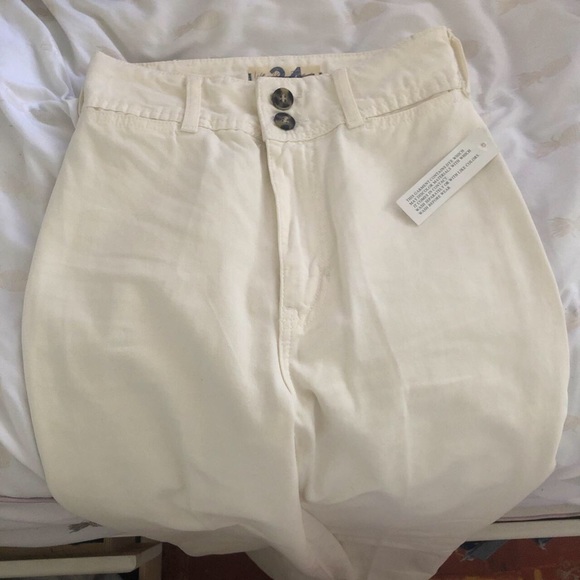 NWT Off White Hattie Flare Pants - Picture 2 of 4